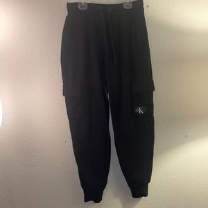 Calvin Klein Black joggers Size Small